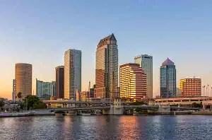 View of the Tampa landscape
